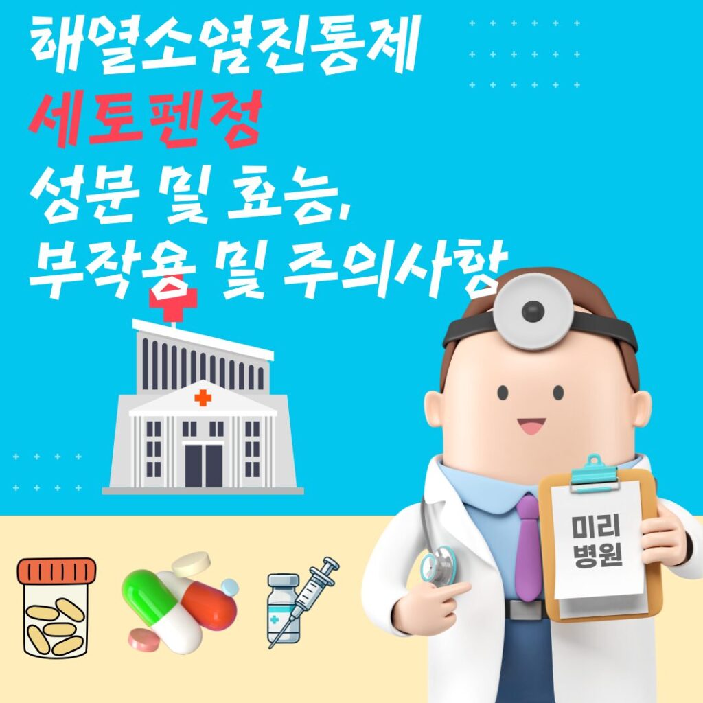 해열소염진통제 세토펜정