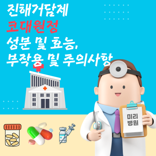 진해거담제 코대원정
